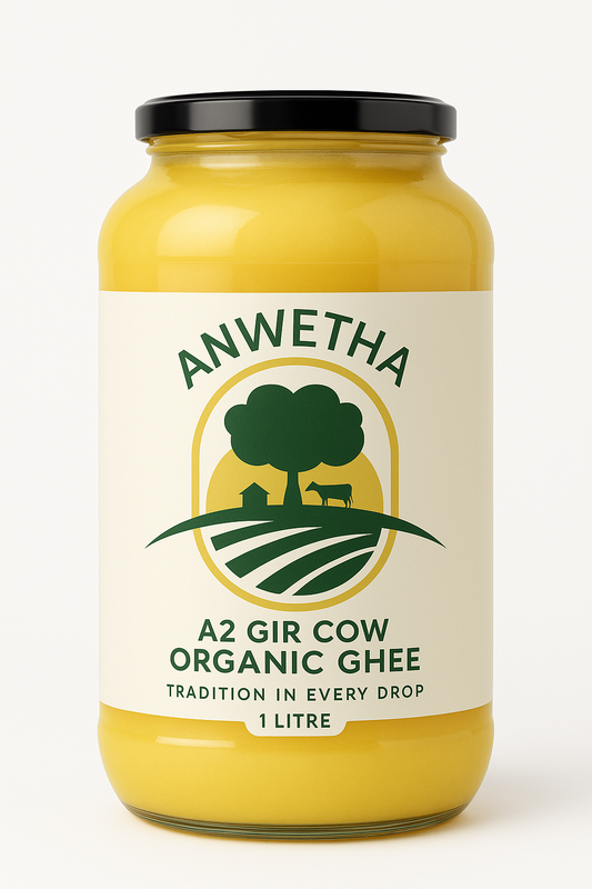 Anwetha A2 Bilona Gir Cow Ghee 1 Litre